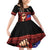 Personalised Samoan Spirit - Samoa Tribal Heritage Family Matching Off Shoulder Short Dress and Hawaiian Shirt