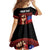 Personalised Samoan Spirit - Samoa Tribal Heritage Family Matching Off Shoulder Short Dress and Hawaiian Shirt