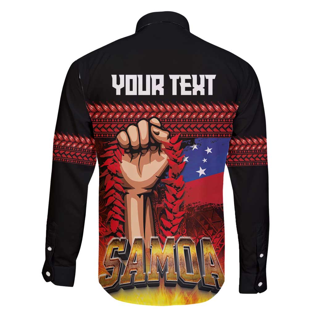 Personalised Samoan Spirit - Samoa Tribal Heritage Family Matching Summer Maxi Dress and Hawaiian Shirt