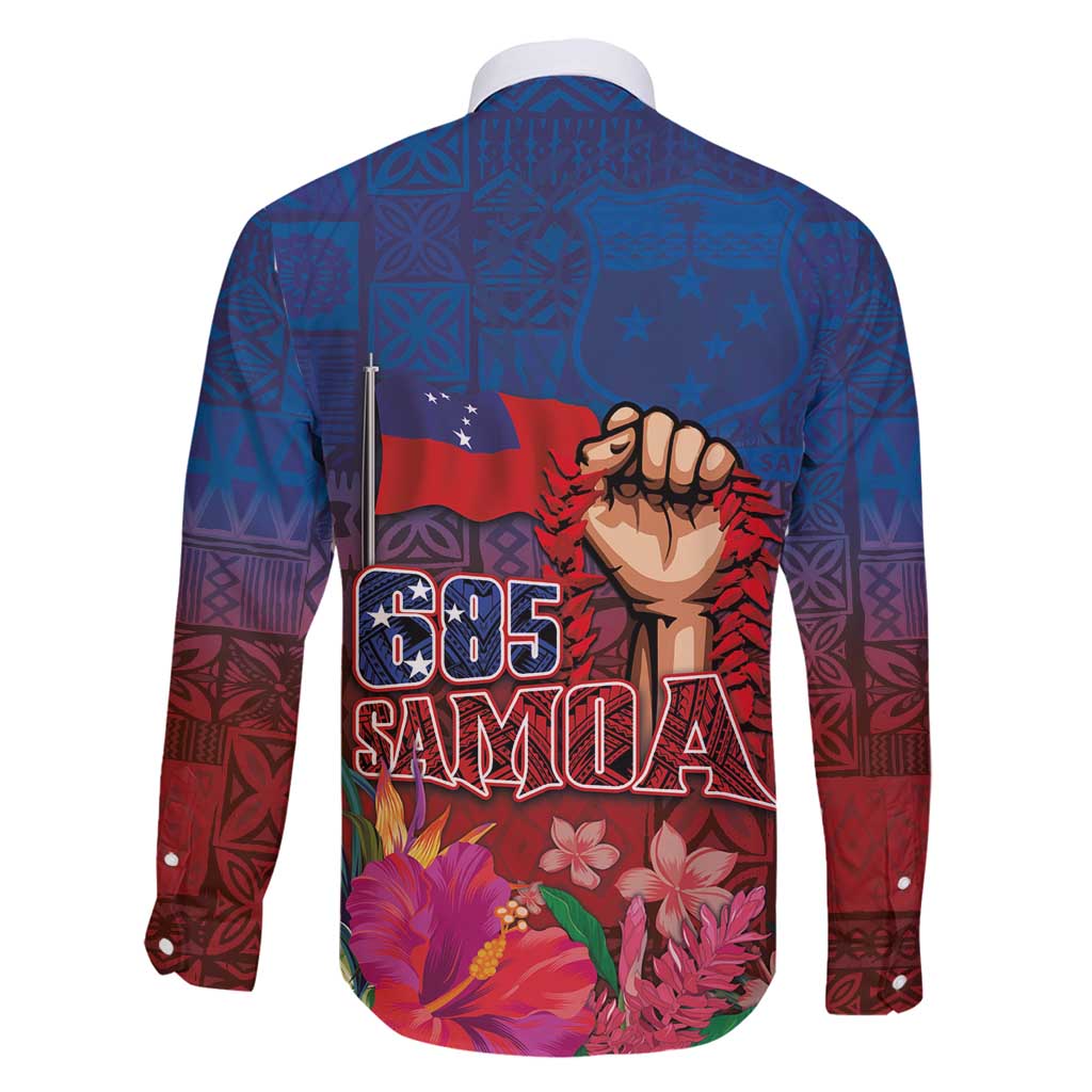 Proud of Samoa Family Matching Puletasi and Hawaiian Shirt Ula Nifo with Samoa 685 and Hibiscus Tapa Tribal Pattern