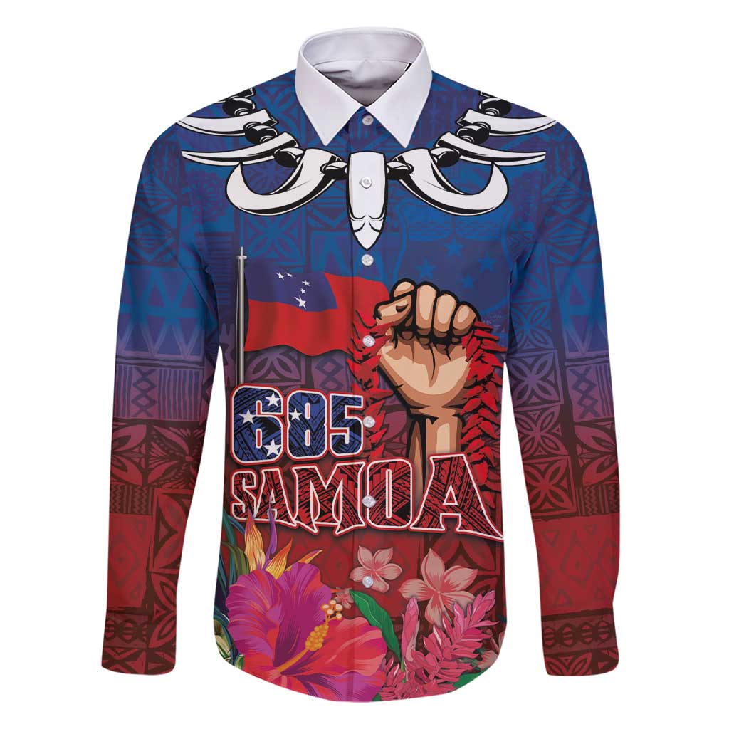 Proud of Samoa Family Matching Short Sleeve Bodycon Dress and Hawaiian Shirt Ula Nifo with Samoa 685 and Hibiscus Tapa Tribal Pattern