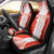 Custom Tonga Rugby Car Seat Cover Ikale Tahi Ngatu Tribal Pattern