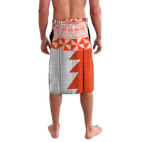 Custom Tonga Rugby Lavalava Ikale Tahi Ngatu Tribal Pattern Half Style LT03