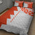 Custom Tonga Rugby Quilt Bed Set Ikale Tahi Ngatu Tribal Pattern Half Style