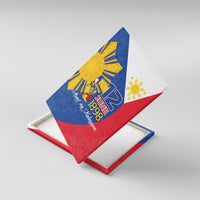 Philippines Independence Day Canvas Wall Art Araw ng Kalayaan Polynesian Sun and YAKAN Pattern