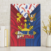 Philippines Independence Day 126th Anniversary Canvas Wall Art Polynesian Pattern National Flag Style