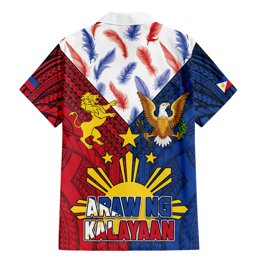 Philippines Independence Day 126th Anniversary Family Matching Mermaid Dress and Hawaiian Shirt Polynesian Pattern National Flag Style