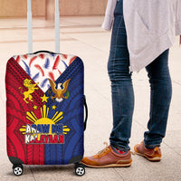 Philippines Independence Day 126th Anniversary Luggage Cover Polynesian Pattern National Flag Style