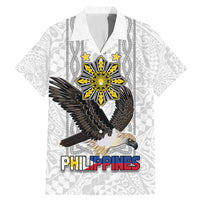 Philippines Eagle Week Family Matching Mermaid Dress and Hawaiian Shirt Polynesian Pattern Barong Style