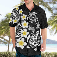 Hawaiian Plumeria Turtles Hawaiian Shirt Polynesian Art Tattoo