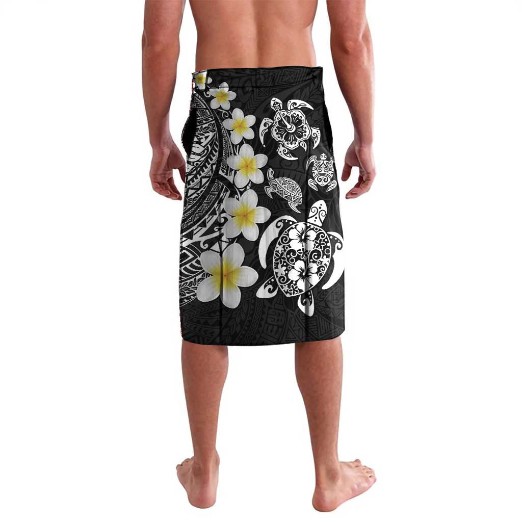 Hawaiian Plumeria Turtles Lavalava Polynesian Art Tattoo