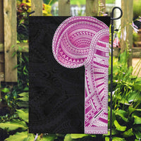 Samoan Art Tattoo Polynesian Pattern Garden Flag Pink Out Color