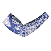 Samoa Pago Pago Aeto Arm Sleeves Wingstyle Blue-White Color - Polynesian Pride