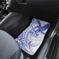 American Samoa Pago Pago Aeto Car Mats Wingstyle Blue-White Color LT03 - Polynesian Pride
