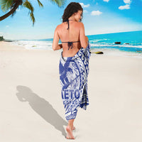 American Samoa Pago Pago Aeto Sarong Wingstyle Blue-White Color LT03 - Polynesian Pride