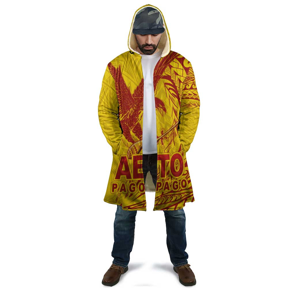 Samoa Pago Pago Aeto Cloak Wingstyle Red-Gold Color - Polynesian Pride