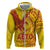 Samoa Pago Pago Aeto Hoodie Wingstyle Red-Gold Color - Polynesian Pride