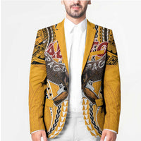 American Samoa Pago Pago Aeto Blazer Bald Eagle with Polynesian Art Tattoos LT03 - Polynesian Pride