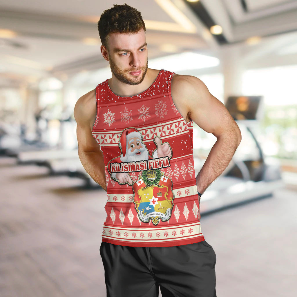 tonga-christmas-men-tank-top-the-santa-coat-of-arms-with-ngatu-and-snow-pattern