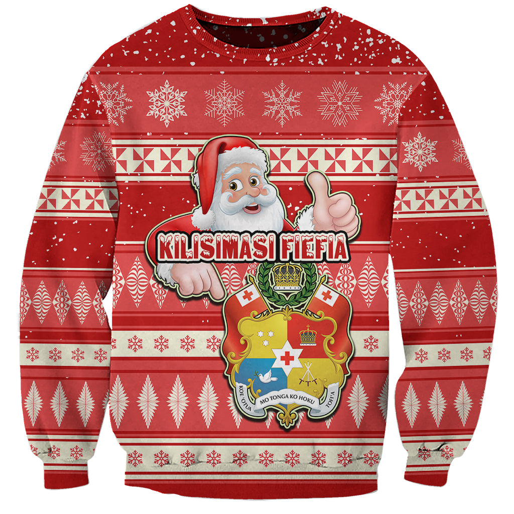 tonga-christmas-sweatshirt-the-santa-coat-of-arms-with-ngatu-and-snow-pattern