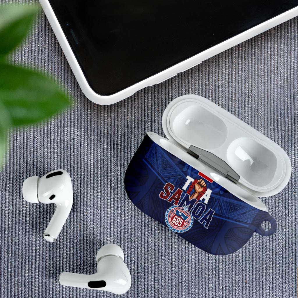 Rugby Toa Samoa AirPods Case Champions Six Eight Five - Polynesian Pride
