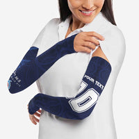 Custom Rugby Toa Samoa Arm Sleeves Champions Six Eight Five - Polynesian Pride