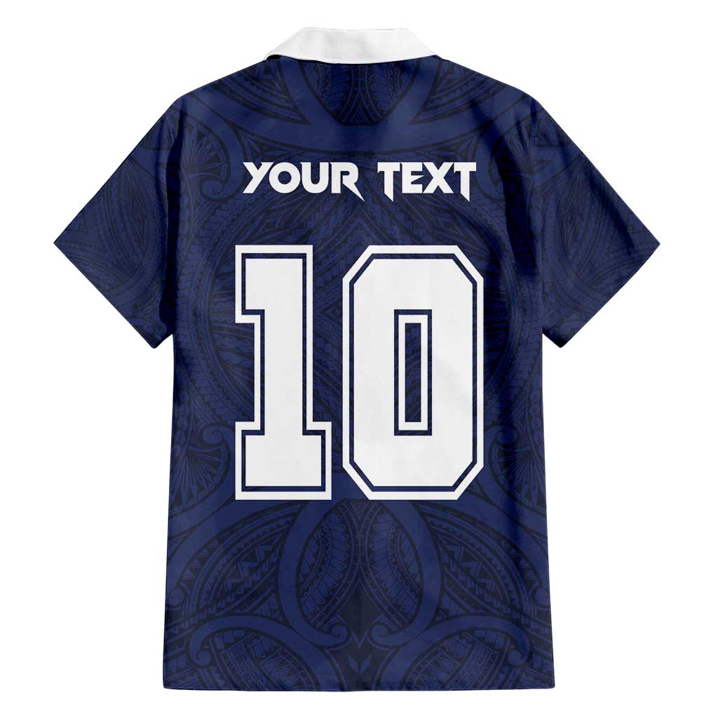 Custom Rugby Toa Samoa Family Matching Tank Maxi Dress and Hawaiian Shirt Champions Six Eight Five - Polynesian Pride