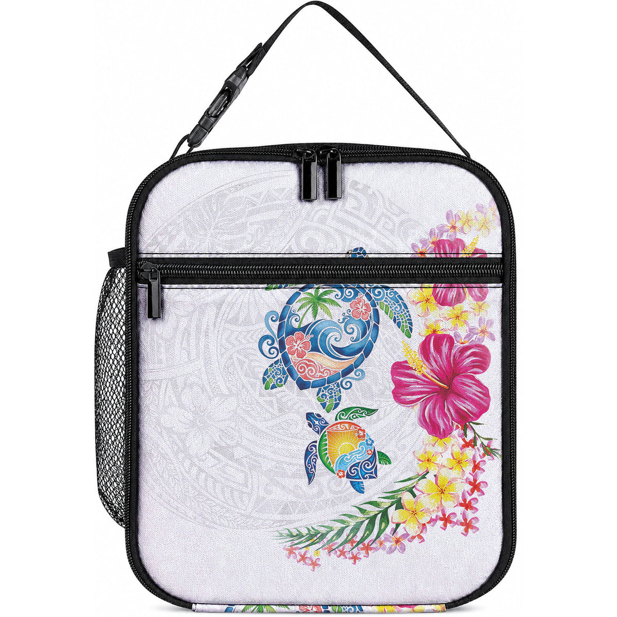 Hawaiian Abstract Art Turtles Lunch Bag