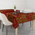 Hawaii Style Hibiscus and Tribal Element Fabric Patchwork Tablecloth LT03 - Polynesian Pride