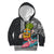 Hawaii Pineapple Surfing Kakau Tribal Personalised Kid Hoodie LT03 Brown - Polynesian Pride