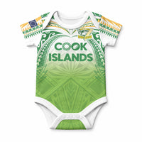 Custom Cook Islands Rugby League Baby Onesie