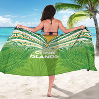Cook Islands Rugby League Sarong Tatau Tribal Motifs-Light Green Color LT03 - Polynesian Pride