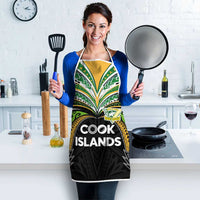 Cook Islands Rugby League Apron Tatau Tribal Motifs-Black Color LT03 - Polynesian Pride