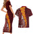 Tonga Feletoa Kupesi Fakatonga Couples Matching Short Sleeve Bodycon Dress and Hawaiian Shirt LT03 - Polynesian Pride