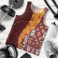 Tonga Feletoa Kupesi Fakatonga Men Tank Top LT03 - Polynesian Pride