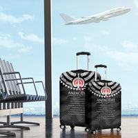 New Zealand ANZAC Day Luggage Cover Lest We Forget Haka Dance Respect LT03 - Polynesian Pride