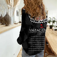New Zealand ANZAC Day Women Casual Shirt Lest We Forget Haka Dance Respect LT03 - Polynesian Pride