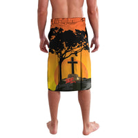 New Zealand and Australia ANZAC Day Lavalava Gallipoli Lest We Forget LT03 - Polynesian Pride