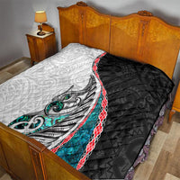 New Zealand Quilt Manaia Fern and Koru Maori Pattern LT03 - Polynesian Pride