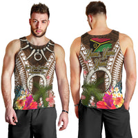 Vanuatu Selebretem 44th Indipendens Dei Men Tank Top Yumi Pig Tusk and Namele Fern LT03 - Polynesian Pride