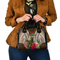 Vanuatu Selebretem 44th Indipendens Dei Shoulder Handbag Yumi Pig Tusk and Namele Fern