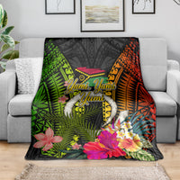 Vanuatu Independence Day Blanket Tugeta Yumi Selebretem Indipendens Dei LT03 - Polynesian Pride