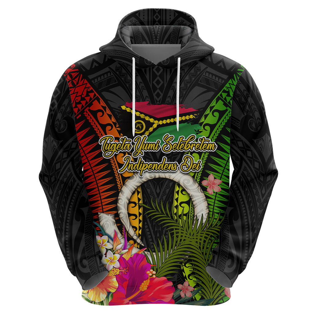 Vanuatu Independence Day Hoodie Tugeta Yumi Selebretem Indipendens Dei