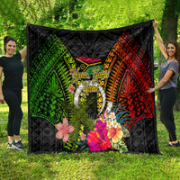 Vanuatu Independence Day Quilt Tugeta Yumi Selebretem Indipendens Dei LT03 - Polynesian Pride