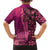 Samoan Pacific Tribal Flower Geometric Art Tattoos Kid Hawaiian Shirt Siapo Pattern Romantic Rose - Polynesian Pride