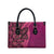 Samoan Pacific Tribal Flower Geometric Art Tattoos Leather Bag Siapo Pattern Romantic Rose - Polynesian Pride