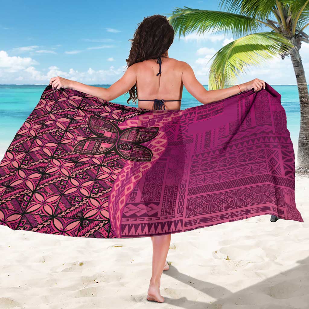 Samoan Pacific Tribal Flower Geometric Art Tattoos Sarong Siapo Pattern Romantic Rose LT03 - Polynesian Pride