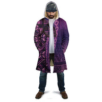 Samoan Pacific Tribal Flower Geometric Art Tattoos Cloak Siapo Pattern Purple Haze - Polynesian Pride