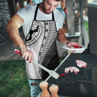 Fijian Masi Tattoos Apron with Tapa Tribal Pattern - Polynesian Pride