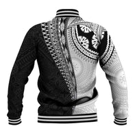 Fijian Masi Tattoos Baseball Jacket with Tapa Tribal Pattern - Polynesian Pride